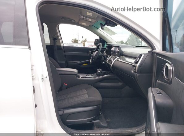 5XYRGDLC7PG241610 2023 KIA SORENTO Белый Вид салона спереди