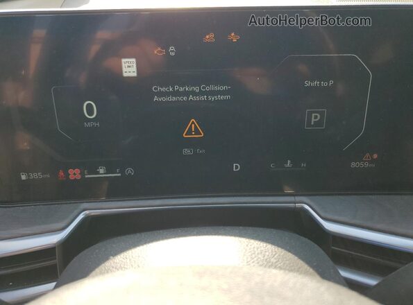 5XYRKDJF6RG293311 2024 KIA SORENTO Кремовый Вид щитка приборов