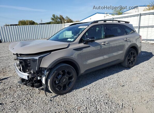 5XYRKDJF6RG293311 2024 KIA SORENTO Кремовый Передняя левая четверть