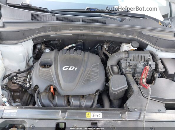 5XYZU3LB3GG324400 2016 HYUNDAI SANTA FE SPORT Серебряный Вид сзади