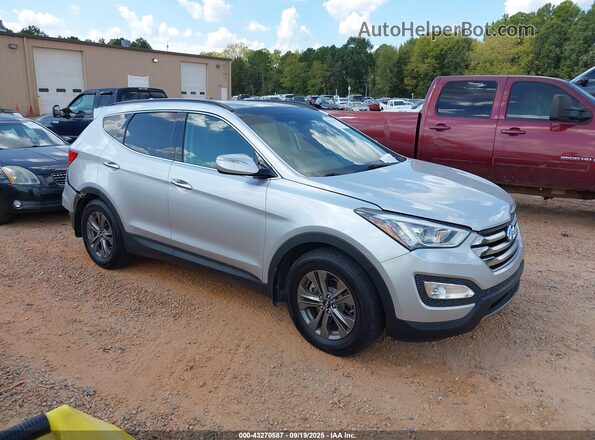 5XYZU3LB3GG324400 2016 HYUNDAI SANTA FE SPORT Серебряный Передняя правая четверть