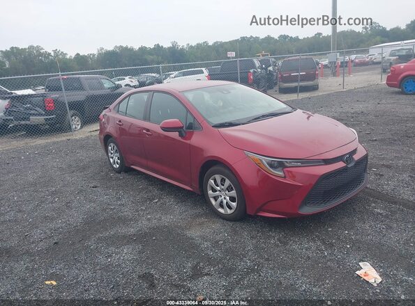 5YFEPMAE3NP387059 2022 TOYOTA LL Красный Передняя правая четверть