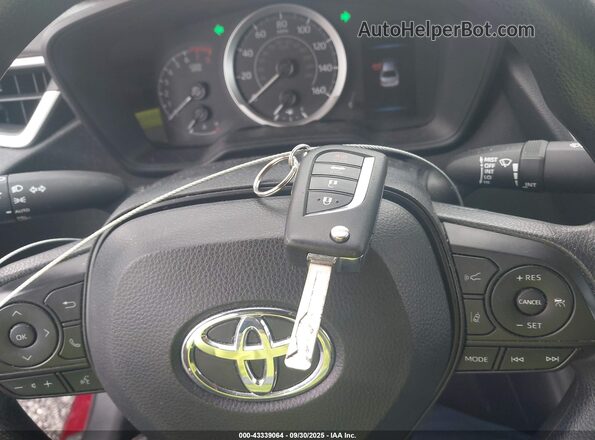 5YFEPMAE3NP387059 2022 TOYOTA LL Красный Вид панели приборов