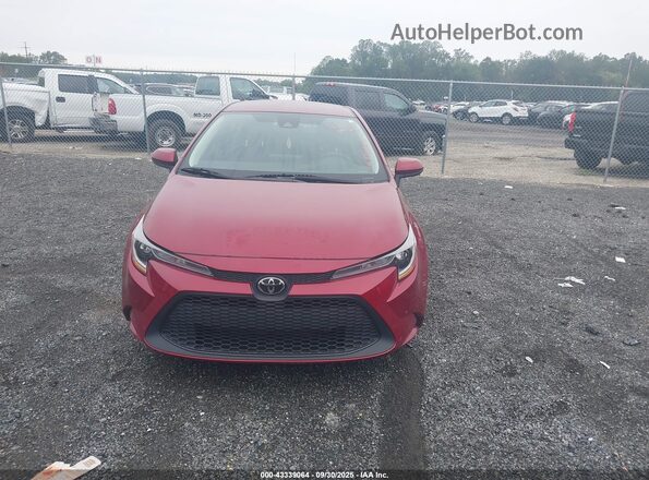 5YFEPMAE3NP387059 2022 TOYOTA LL Красный Вид щитка приборов