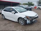 2021 Toyota Corolla Le White vin: 5YFEPMAE4MP176855
