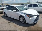 2022 Toyota Corolla Le White vin: 5YFEPMAE9NP349688