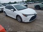 2020 Toyota Corolla Le White vin: 5YFEPRAE8LP107761