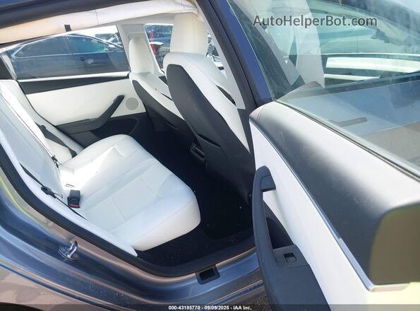 5YJ3E1EA0SF041609 2025 TESLA MODEL 3 Серый Вид наклейки с VIN-кодом