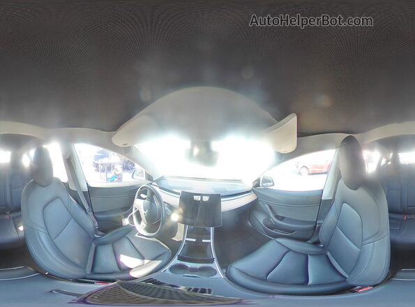 5YJ3E1EA5JF052829 2018 TESLA MODEL Gray 360 interior view