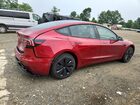 2025 Tesla Model 3 Красный vin: 5YJ3E1EAXSF899685