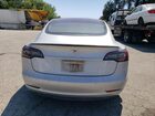 2018 Tesla Model 3 Silver vin: 5YJ3E1EB0JF083446