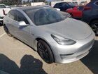 2018 Tesla Model 3 Silver vin: 5YJ3E1EB0JF083446