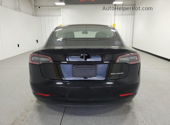 5YJ3E1EB2NF304891 2022 TESLA MODEL Черный Вид сзади