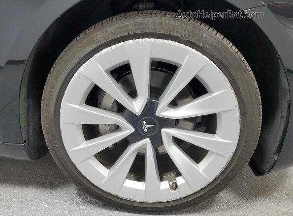 5YJ3E1EB2NF304891 2022 TESLA MODEL Черный 