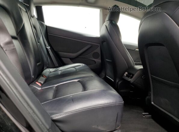 5YJ3E1EB2NF304891 2022 TESLA MODEL Черный Вид задних сидений