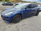 2018 Tesla Model 3 Blue vin: 5YJ3E1EB4JF083935
