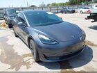 2023 Tesla Model 3 Long Range Dual Motor All-wheel Drive Gray vin: 5YJ3E1EB4PF659757