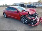 2025 Tesla Model 3 Long Range All-wheel Drive Red vin: 5YJ3E1EB5SF874198
