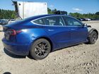 2018 Tesla Model 3 Blue vin: 5YJ3E1EBXJF151011