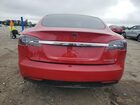 2018 Tesla Model S Red vin: 5YJSA1E26JF243580