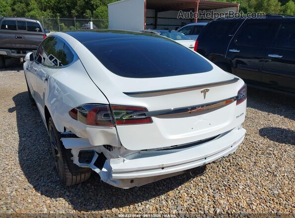 5YJSA1E41LF364165 2020 TESLA MODEL S Белый Вид спереди