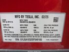 2025 Tesla Model S Rear-wheel Drive Красный vin: 5YJSA1E52SF549185