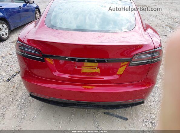 5YJSA1E52SF549185 2025 TESLA MODEL S Красный 