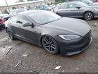 2022 Tesla Model S Dual Motor All-wheel Drive Black vin: 5YJSA1E56NF492686