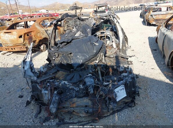 5YJSA1E57MF440482 2021 TESLA MODEL S Черный Вид спереди