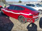 2023 Tesla Model S Plaid Tri Motor All-wheel Drive Red vin: 5YJSA1E62PF511729