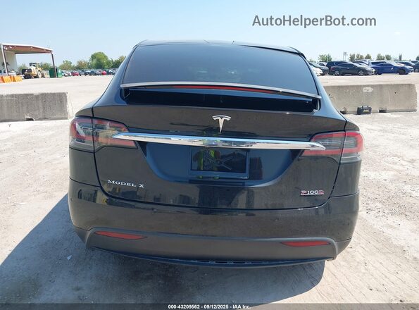 5YJXCBE40HF077672 2017 TESLA MODEL X Черный 