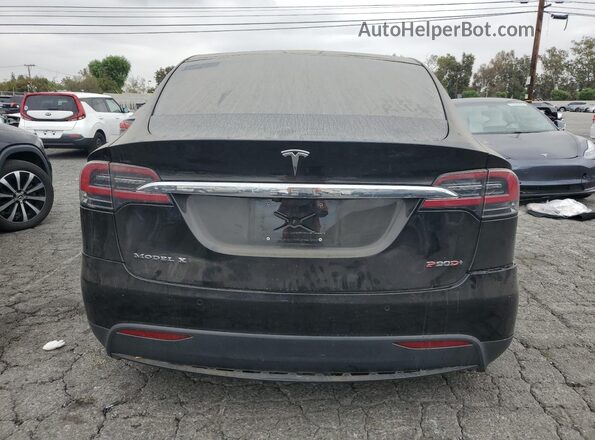 5YJXCBE46GFS01023 2016 TESLA MODEL Black Rear view