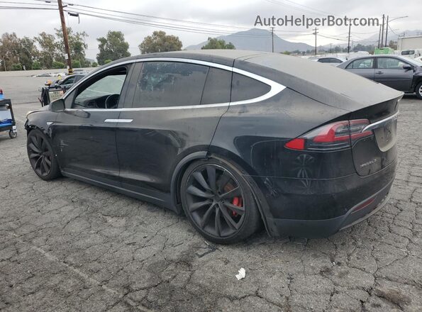 5YJXCBE46GFS01023 2016 TESLA MODEL Black Rear left