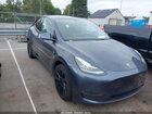 2021 Tesla Model Y Long Range Dual Motor All-wheel Drive Gray vin: 5YJYGAEE0MF299151
