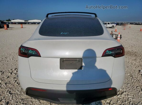 5YJYGAEE1MF214656 2021 TESLA MODEL Белый Вид сзади