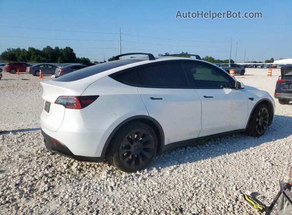 5YJYGAEE1MF214656 2021 TESLA MODEL Белый Задняя правая четверть