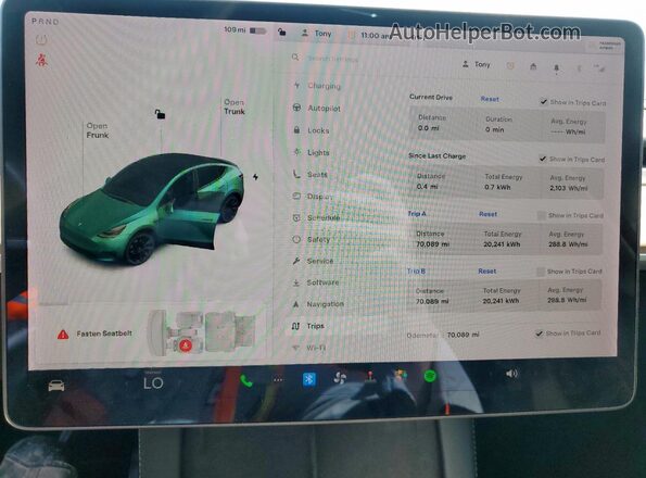 5YJYGAEE1MF214656 2021 TESLA MODEL Белый Вид щитка приборов