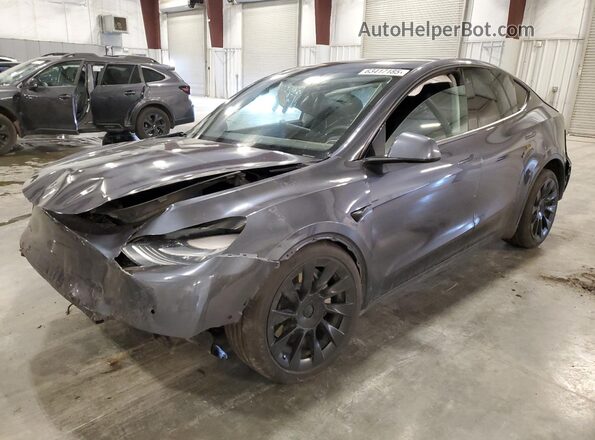 5YJYGDEE0MF190285 2021 TESLA MODEL Gray Przód lewy