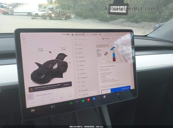 5YJYGDEE0MF230784 2021 TESLA MODEL Y Черный 