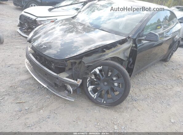 5YJYGDEE0MF230784 2021 TESLA MODEL Y Черный Вид спереди