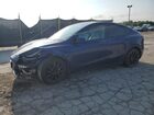 2020 Tesla Model Y Синий vin: 5YJYGDEE1LF029586