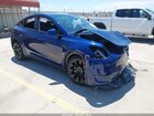 2021 Tesla Model Y Long Range Dual Motor All-wheel Drive Blue vin: 5YJYGDEE3MF196663