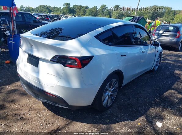 5YJYGDEE3MF295497 2021 TESLA MODEL Y White Задня права чверть