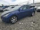 2020 Tesla Model Y Blue vin: 5YJYGDEE4LF020963