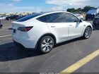 2021 Tesla Model Y Long Range Dual Motor All-wheel Drive White vin: 5YJYGDEE4MF252819