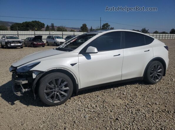 5YJYGDEE5MF181937 2021 TESLA MODEL White Vista tres cuartos delantera izquierda