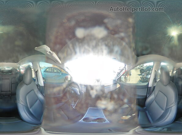 5YJYGDEE5MF181937 2021 TESLA MODEL White Vista de la etiqueta del VIN