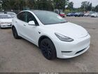 2021 Tesla Model Y Long Range Dual Motor All-wheel Drive White vin: 5YJYGDEE8MF241287