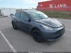 2021 Tesla Model Y Long Range Dual Motor All-wheel Drive Gray vin: 5YJYGDEE9MF173288