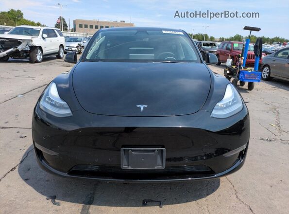 5YJYGDEE9MF219220 2021 TESLA MODEL Black Widok z przodu